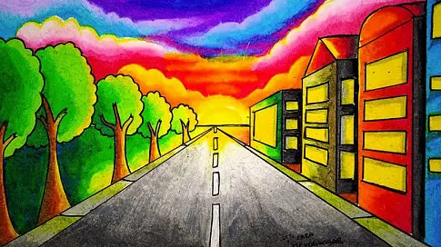 Gambar Pemandangan Satu Titik Hilang Pemandangan Gambar Pemandangan Satu Titik Hilang Pemandangan